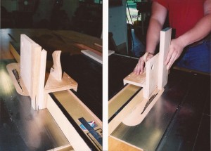 Table Saw Tenon Jig Pictures