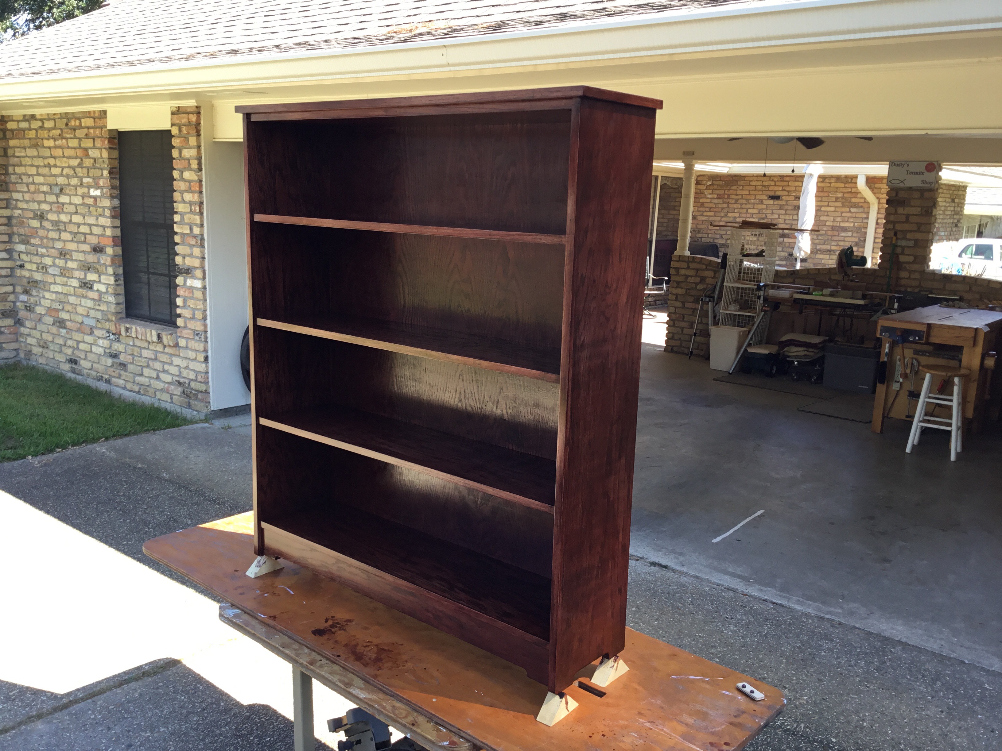 Bookcase for Catholic Charities