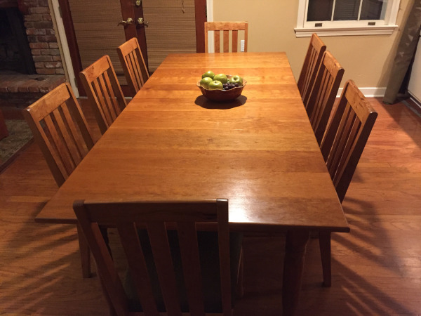 Formal Dining Room Chairs – Completed