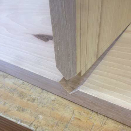 Faux V-Groove Dado Joint