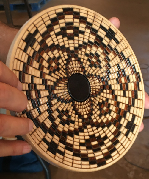 Basket Illusion Woodturning