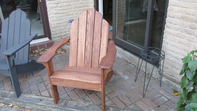 Norm's Adirondack Chair - Baton Rouge Woodworking Club