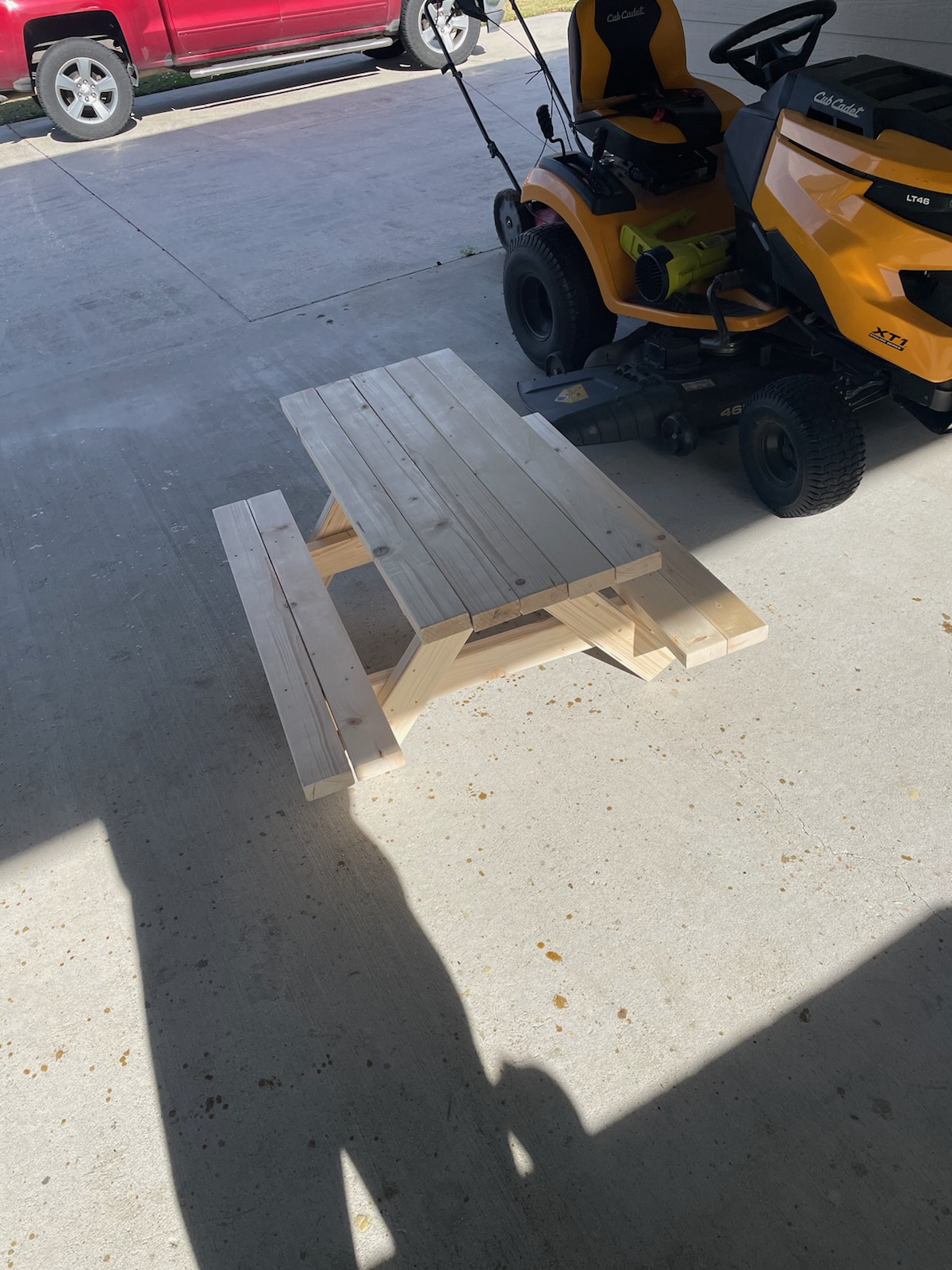 Knock Knock Museum Picnic Tables